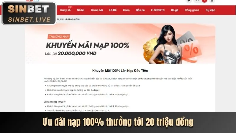 Ưu Đãi Nạp Tiền Độc Quyền sun52